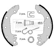 BBS6156 Sada brzdových čeľustí BORG & BECK