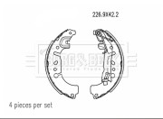 BBS6523 Sada brzdových čeľustí BORG & BECK