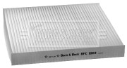 BFC1003 Filter vnútorného priestoru BORG & BECK