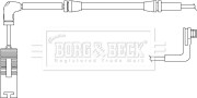 BWL3025 Výstrażný kontakt opotrebenia brzdového oblożenia BORG & BECK