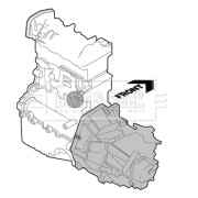 BEM3613 Ulożenie motora BORG & BECK