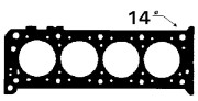 CH4395 Tesnenie hlavy valcov BGA