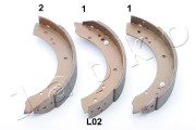 55L02 Sada brzdových čeľustí JAPKO