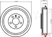 560906C Brzdový bubon JAPKO