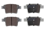 QP6121 Sada brzdových platničiek kotúčovej brzdy QUARO
