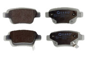 QP2562 Sada brzdových platničiek kotúčovej brzdy QUARO