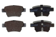 QP6159 Sada brzdových platničiek kotúčovej brzdy QUARO