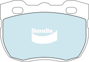 DB1176 4WD Sada brzdových platničiek kotúčovej brzdy Bendix