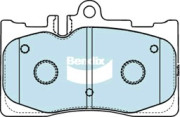 DB1496 GCT Sada brzdových platničiek kotúčovej brzdy Bendix