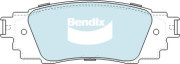 DB2469GCT Sada brzdových platničiek kotúčovej brzdy Bendix