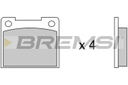 BP2019 Sada brzdových platničiek kotúčovej brzdy BREMSI