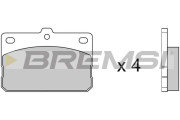 BP2079 Sada brzdových platničiek kotúčovej brzdy BREMSI