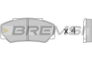BP2267 Sada brzdových platničiek kotúčovej brzdy BREMSI