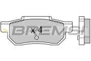 BP2351 Sada brzdových platničiek kotúčovej brzdy BREMSI