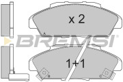 BP2519 Nezařazený díl BREMSI