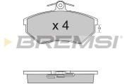BP2532 Nezařazený díl BREMSI