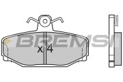 BP2542 Sada brzdových platničiek kotúčovej brzdy BREMSI