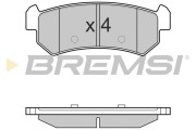 BP3148 Nezařazený díl BREMSI