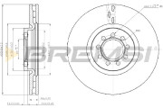 CD5317V Brzdový kotúč BREMSI