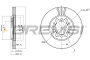 CD6382V Brzdový kotúč BREMSI