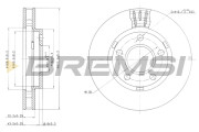 CD7030V Brzdový kotúč BREMSI