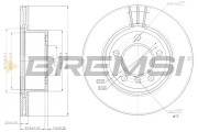 CD7229V Brzdový kotúč BREMSI