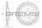 CD7650V Brzdový kotúč BREMSI