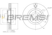 CD7948V Brzdový kotúč BREMSI