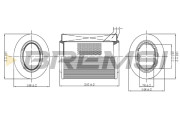FA0526 Vzduchový filter BREMSI