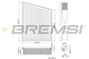FA1107 Vzduchový filter BREMSI