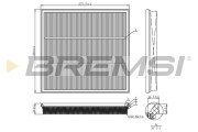 FA1131 Vzduchový filter BREMSI