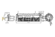 FA1143 Vzduchový filter BREMSI