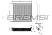 FA1181 Vzduchový filter BREMSI