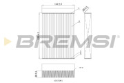 FA2327 Vzduchový filter BREMSI