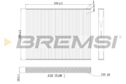 FC0443C Filter vnútorného priestoru BREMSI