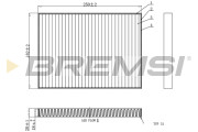 FC0936C Filter vnútorného priestoru BREMSI