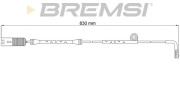 WI0566 Výstrażný kontakt opotrebenia brzdového oblożenia BREMSI