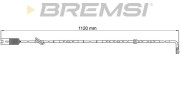 WI0594 Výstrażný kontakt opotrebenia brzdového oblożenia BREMSI