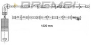 WI0616 Výstrażný kontakt opotrebenia brzdového oblożenia BREMSI
