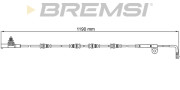 WI0630 Výstrażný kontakt opotrebenia brzdového oblożenia BREMSI
