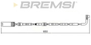 WI0635 Výstrażný kontakt opotrebenia brzdového oblożenia BREMSI