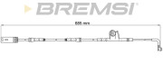 WI0637 Výstrażný kontakt opotrebenia brzdového oblożenia BREMSI