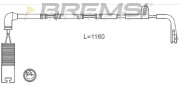 WI0644 Výstrażný kontakt opotrebenia brzdového oblożenia BREMSI