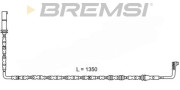 WI0680 Výstrażný kontakt opotrebenia brzdového oblożenia BREMSI