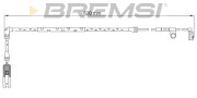 WI0729 Výstrażný kontakt opotrebenia brzdového oblożenia BREMSI