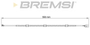 WI0756 Výstrażný kontakt opotrebenia brzdového oblożenia BREMSI