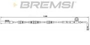 WI0762 Výstrażný kontakt opotrebenia brzdového oblożenia BREMSI