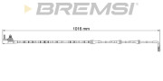 WI0932 Výstrażný kontakt opotrebenia brzdového oblożenia BREMSI