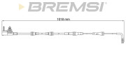 WI0957 Výstrażný kontakt opotrebenia brzdového oblożenia BREMSI