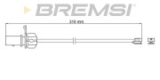 WI0966 Výstrażný kontakt opotrebenia brzdového oblożenia BREMSI